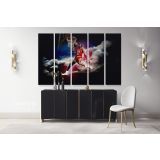 Basketball Player Michael Jordan Canvas Wall Art - Image 5