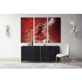 Michael Jordan Basketball Player Canvas Wall Art - Image 2