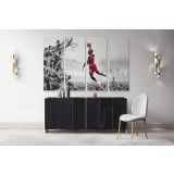 Basketball Player Michael Jordan Last Game Shot Canvas Wall Art - Image 4