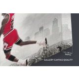 Basketball Player Michael Jordan Last Game Shot Canvas Wall Art - Image 6