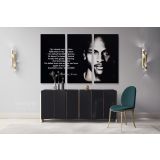 Michael Jordan Basketball Player Motivational Quote Canvas Wall Art - Image 2