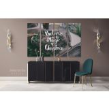 Believe in the Magic of Christmas Wall Art Print Painting On Framed Canvas - Image 4