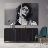 King of Pop Michael Jackson Quote Canvas For Wall Art Print Poster Framed Canvas Home Decor - Image 2