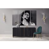King of Pop Michael Jackson Quote Canvas For Wall Art Print Poster Framed Canvas Home Decor - Image 4