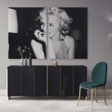 Marilyn Monroe Canvas American Model Wall Artwork Hangings Marilyn Monroe Actress Canvas Wall Art - Image 2