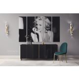 Marilyn Monroe Canvas American Model Wall Artwork Hangings Marilyn Monroe Actress Canvas Wall Art - Image 5