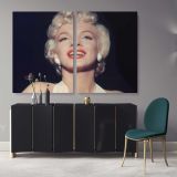Marilyn Monroe Canvas American Model Wall Artwork Hangings Marilyn Monroe Actress Canvas Wall Art - Image 2