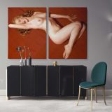 Marilyn Monroe Canvas American Model Wall Artwork Hangings Marilyn Monroe Actress Canvas Wall Art - Image 2