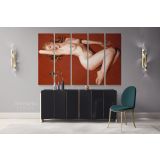 Marilyn Monroe Canvas American Model Wall Artwork Hangings Marilyn Monroe Actress Canvas Wall Art - Image 5