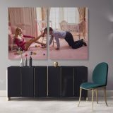 Wolf of the Street Leonardo Dicaprio Movie Wall Art Living Rooms Canvas Wall Art - Image 2
