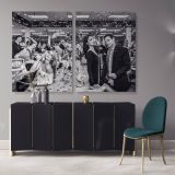 Wolf of the Street Leonardo Dicaprio Movie Wall Art Decoration Canvas Wall Art - Image 2