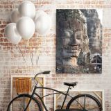 Buddha Carving Vintage Canvas Wall Art - Image 7