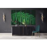 Canvas for, Tropical Leaves, , Green Leaves, Wall Art, Tropical Canvas Wall Art - Image 5
