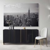 Photography New York Black and White wall art Frame Buildings and Cites Canvas Wall Art