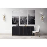 Photography New York Black and White wall art Frame Buildings and Cites Canvas Wall Art - Image 3