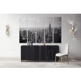 Photography New York Black and White wall art Frame Buildings and Cites Canvas Wall Art - Image 5