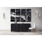 Stunning Black and White Big Ben of London wall art Buildings and Cites Canvas Wall Art - Image 4