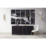 Stunning Black and White Big Ben of London wall art Buildings and Cites Canvas Wall Art - Image 5