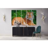 Large Tiger Canvas Photography Canvas Wall Art - Image 5