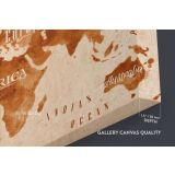 Kids World Map Nursery Map Canvas Colorful Map Decor For Large World Map - Image 6