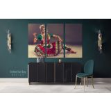ArtzFolio Indian Classical Dance Bharatanatyam Canvas Wall Art - Image 2