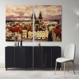 Prague wall art Czech Republic Canvas Wall Art - Image 2
