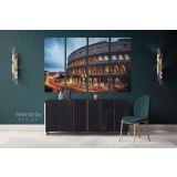 Rome Colosseum wall art Decor Print Skyline Cityscape Canvas Wall Art - Image 4