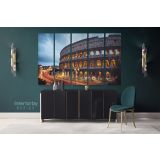 Rome Colosseum wall art Decor Print Skyline Cityscape Canvas Wall Art - Image 5