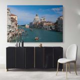 Venice Cityscape with Sky and Water Canvas Wall Art