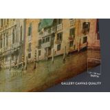 Vintage Style Venice Cityscape Canvas Wall Art - Image 6