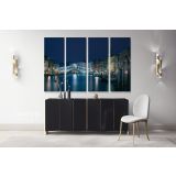 City of Romance Venice Cityscape with Water Canvas Wall Art - Image 4