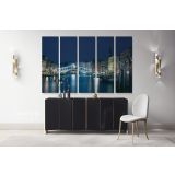 City of Romance Venice Cityscape with Water Canvas Wall Art - Image 5