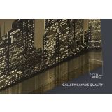 New York Skyline Cityscape Night View Canvas Wall Art - Image 6