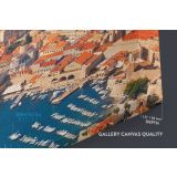 Fortress in Dubrovnik Croatia Walls of Dubrovnik City Skyline Landscape Canvas Wall Art - Image 6