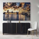 London Westminster Bridge Big Ben City Of London Skyline Landscape Canvas Wall Art