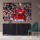 Wayne Rooney Poster Soccer Players Sports Canvas Wall Art - Image 2