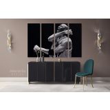 Michael Jordan Poster Basketball Canvas Wall Art - Image 4