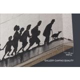 Banksy Street Arts Urban Modern Art Print in Canvas Wall Art - Image 6