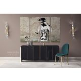 Banksy Graffiti Street Arts Urban Modern Art Canvas Wall Art - Image 4