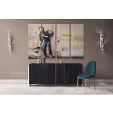 Happy New Year Modern Art Banksy Graffiti Street Arts Urban Canvas Wall Art - Image 4