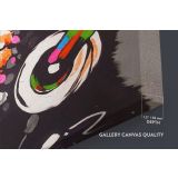 Large Banksy DJ Monkey Gorilla Chimp Canvas Wall Art - Image 6