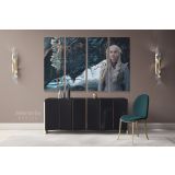 Daenerys Drogon Game of Thrones Movie Art Canvas Wall Art - Image 4