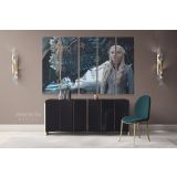 Daenerys Drogon Game of Thrones Movie Art Canvas Wall Art - Image 5