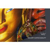 Eye of Lord Maitreya Buddha Modern Canvas Wall Art - Image 6