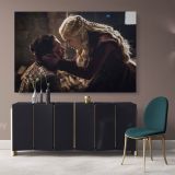 Game of Thrones Emilia Clarke Tyrion Lannister Movie Art Canvas Wall Art