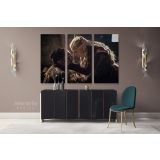 Game of Thrones Emilia Clarke Tyrion Lannister Movie Art Canvas Wall Art - Image 3