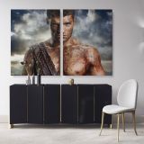Spartacus Movie wall art Framed Canvas Wall Art - Image 2