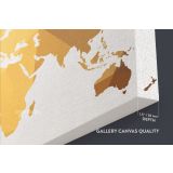 Abstract Large World Map wall art Bright Colors Wall Art Modern Wall wall art Wall Canvas Wall Art - Image 6