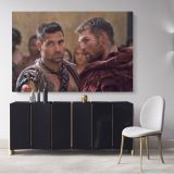 Movie Wall Art Spartacus Canvas Framed Canvas Wall Art