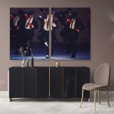 Michael Jackson Wall Art Canvas Mj Dance Moves Personalised Poster Framed Canvas - Image 2
